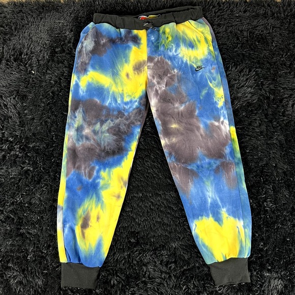 nike tye dye sweatpants fit like a medium/large - Picture 2 of 7